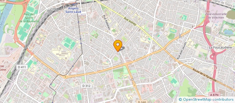 localisation de l'entreprise MONSIEUR JUIDRESS MVILA à ANGERS