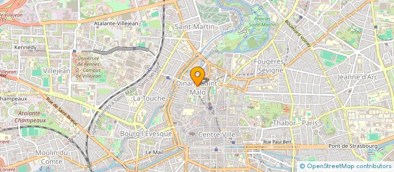 localisation de l'entreprise MONSIEUR JULAN VILTARD à RENNES