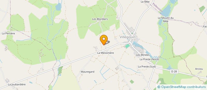 localisation de l'entreprise MONSIEUR JULE GORSKI à VILLEGOUIN