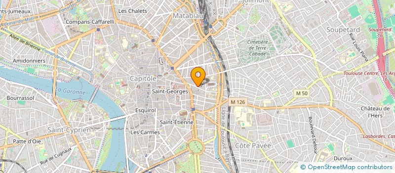 localisation de l'entreprise MONSIEUR JULEN BERNIOLLES à TOULOUSE