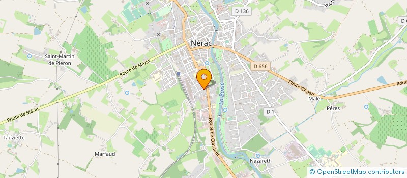 localisation de l'entreprise MONSIEUR JULEN FERNANDEZ à NERAC