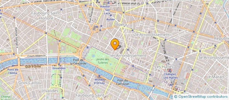 localisation de l'entreprise MONSIEUR JULES ADAM  PARIS