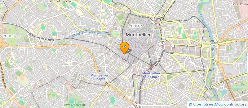 localisation de l'entreprise MONSIEUR JULES ADAM à MONTPELLIER
