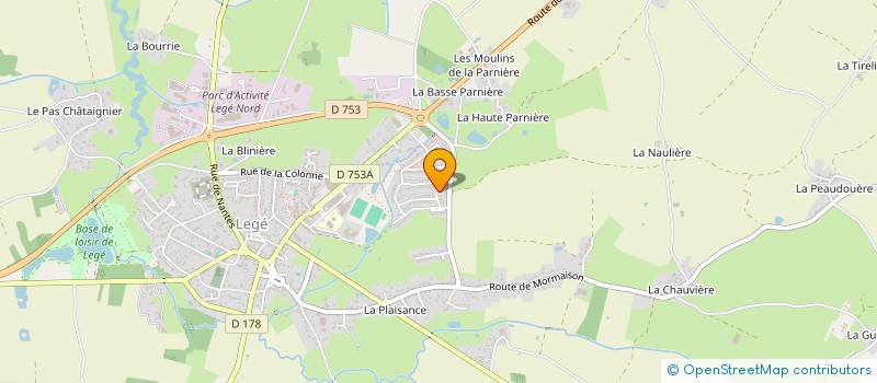 localisation de l'entreprise MONSIEUR JULES-ALEXANDRE BOURON  LEGE