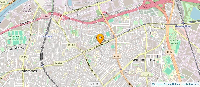 localisation de l'entreprise MONSIEUR JULES ALFILLE  ASNIERES-SUR-SEINE