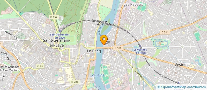 localisation de l'entreprise MONSIEUR JULES AMIMER  LE PECQ