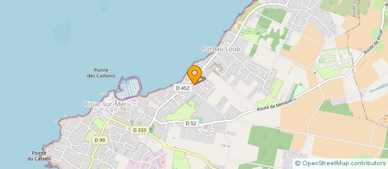 localisation de l'entreprise MONSIEUR JULES ANDRE JULIARD  PIRIAC-SUR-MER