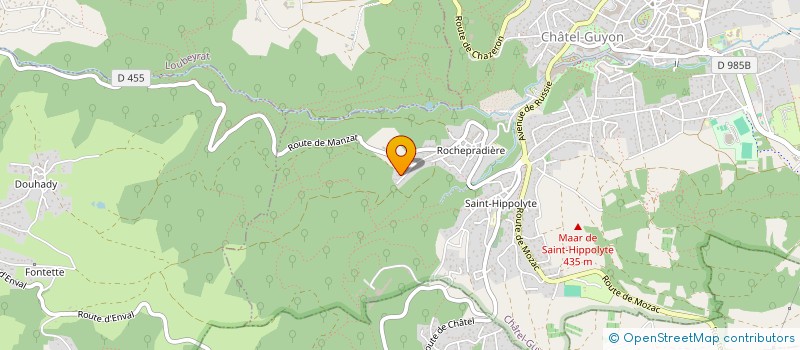 localisation de l'entreprise MONSIEUR JULES ANTON  CHATEL-GUYON