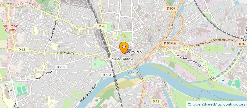 localisation de l'entreprise MONSIEUR JULES ARBAULT  NEVERS