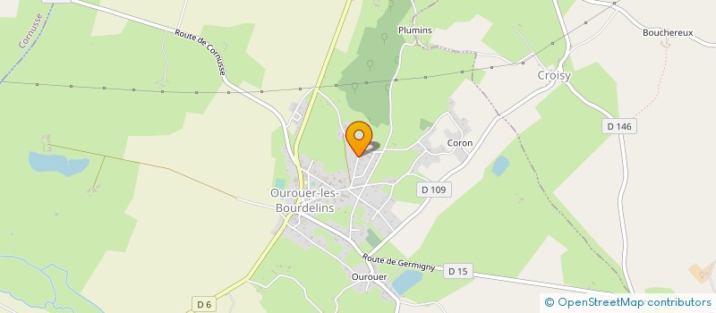 localisation de l'entreprise MONSIEUR JULES AUROUET  OUROUER-LES-BOURDELINS