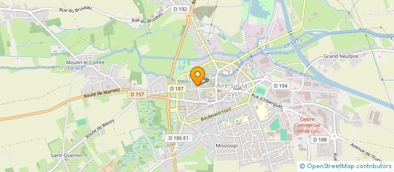 localisation de l'entreprise MONSIEUR JULES AVERLANT  SAINT-PAUL-LES-DAX