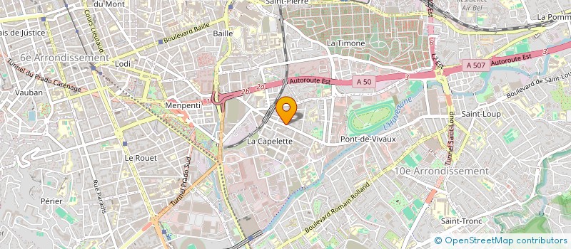 localisation de l'entreprise MONSIEUR JULES BARON  MARSEILLE