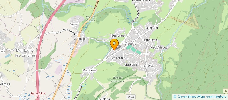 localisation de l'entreprise MONSIEUR JULES BATTAGLIA à ANNECY