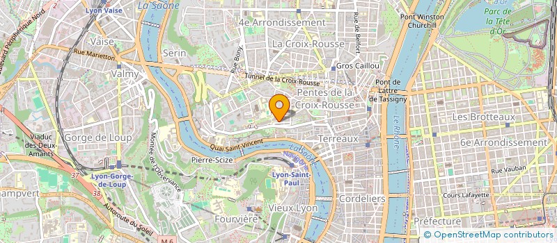 localisation de l'entreprise MONSIEUR JULES BAUDRAND à LYON