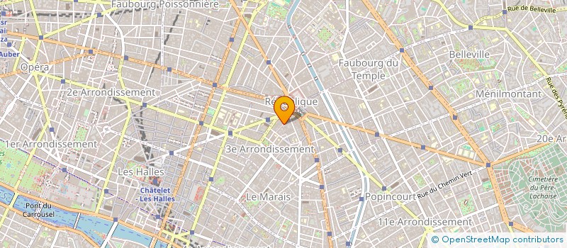 localisation de l'entreprise MONSIEUR JULES BELETEAU  PARIS