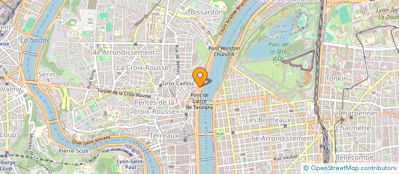 localisation de l'entreprise MONSIEUR JULES BERARD  LYON