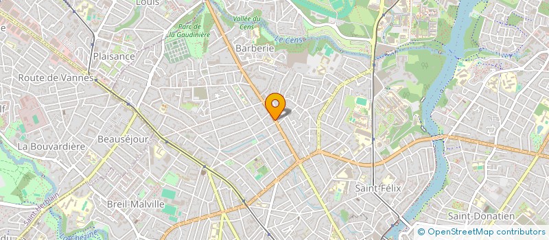 localisation de l'entreprise MONSIEUR JULES BERLIVET  NANTES