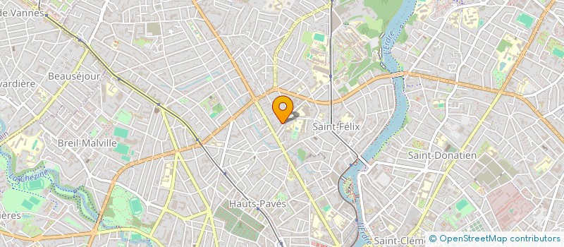 localisation de l'entreprise MONSIEUR JULES BEZIER à NANTES