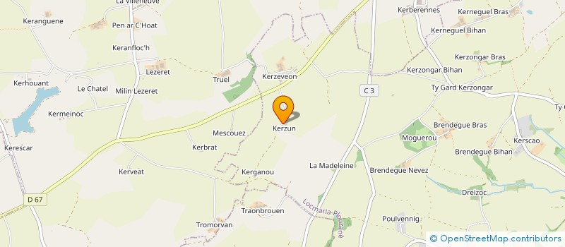 localisation de l'entreprise MONSIEUR JULES BIAN à LOCMARIA-PLOUZANE
