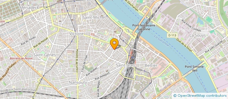 localisation de l'entreprise MONSIEUR JULES BIECHY  BORDEAUX