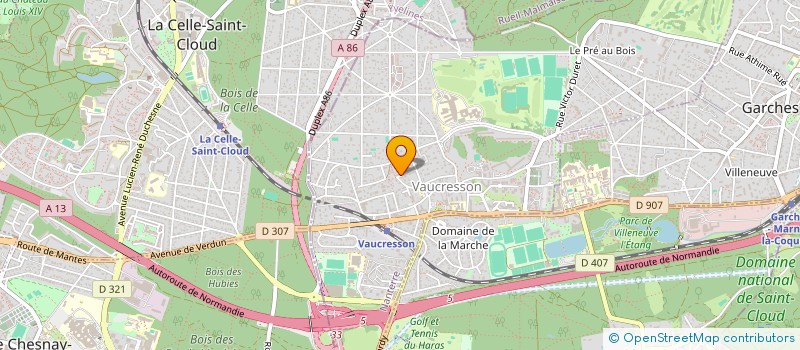 localisation de l'entreprise MONSIEUR JULES BLANCHETIERE  VAUCRESSON