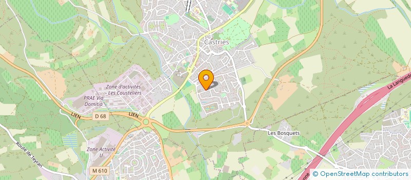 localisation de l'entreprise MONSIEUR JULES BLOSEUR  CASTRIES