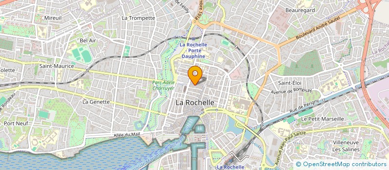 localisation de l'entreprise MONSIEUR JULES BONNET  LA ROCHELLE