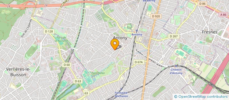 localisation de l'entreprise MONSIEUR JULES BOTELLA à ANTONY