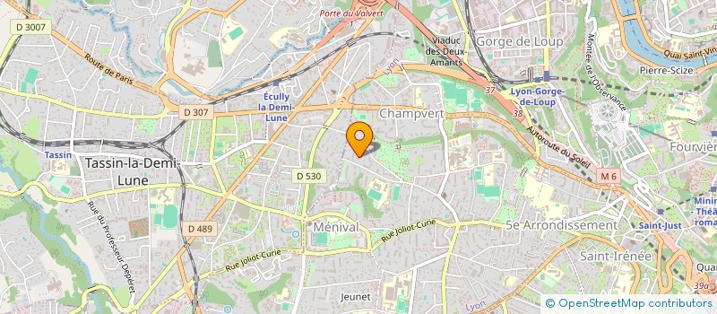 localisation de l'entreprise MONSIEUR JULES BOUCHET  LYON