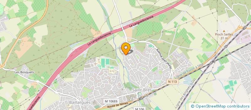 localisation de l'entreprise MONSIEUR JULES BOULOGNE  SAINT-BRES