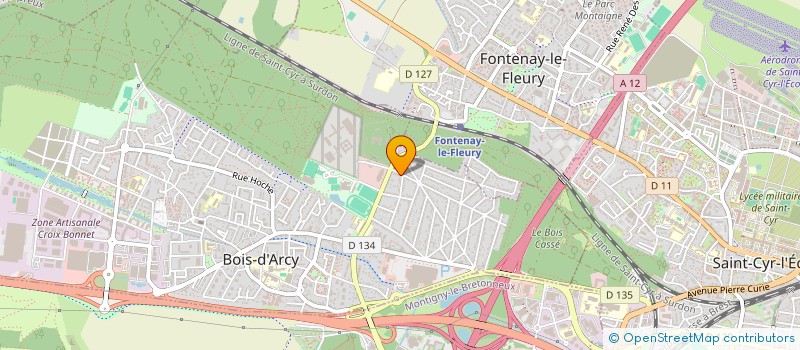 localisation de l'entreprise MONSIEUR JULES BOURDIN  BOIS-D'ARCY