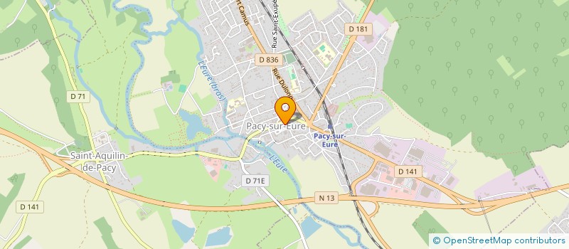 localisation de l'entreprise MONSIEUR JULES BOURDON  DOUAINS