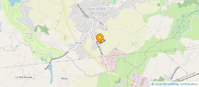 localisation de l'entreprise MONSIEUR JULES BOUTIN  SAINT-ANDRE-DES-EAUX