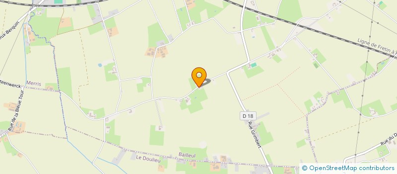 localisation de l'entreprise MONSIEUR JULES BOUVE à BAILLEUL