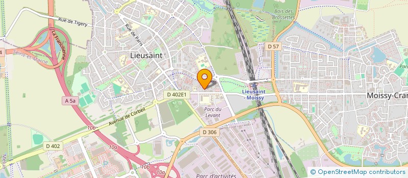 localisation de l'entreprise MONSIEUR JULES BRILLOUET  LIEUSAINT