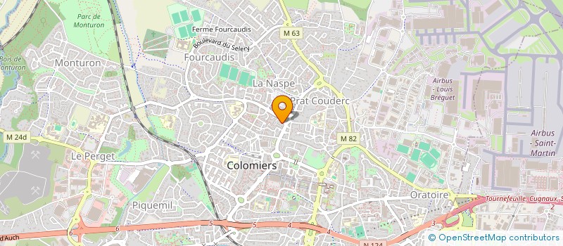localisation de l'entreprise MONSIEUR JULES BUISSON-CHAVOT à COLOMIERS