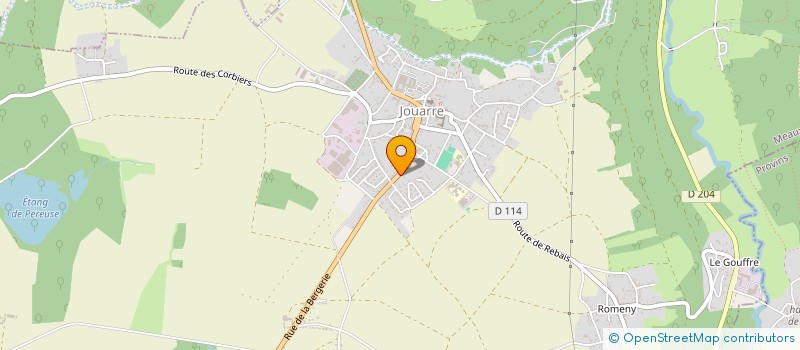 localisation de l'entreprise MONSIEUR JULES BURGUIERES  JOUARRE