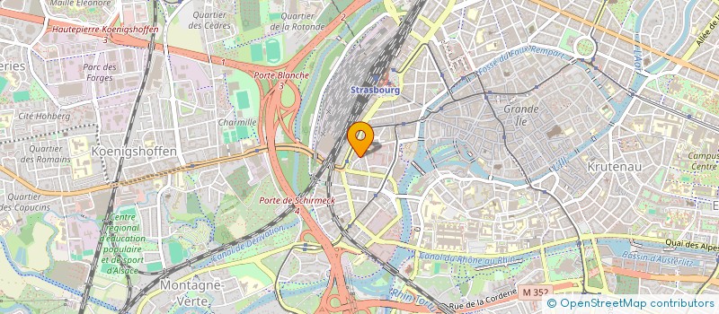 localisation de l'entreprise MONSIEUR JULES BUZON à STRASBOURG