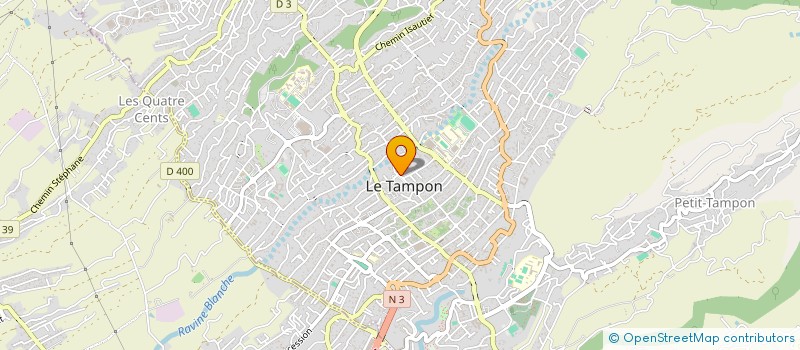 localisation de l'entreprise MONSIEUR JULES CALPETARD à LE TAMPON