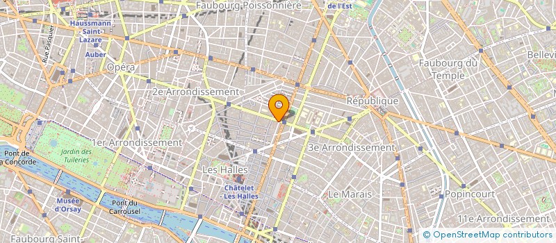 localisation de l'entreprise MONSIEUR JULES CARNEAU  PARIS