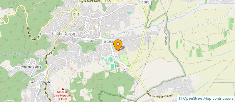 localisation de l'entreprise MONSIEUR JULES CARNEIRO  CHATEL-GUYON