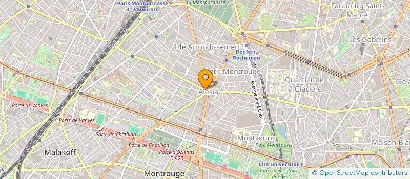 localisation de l'entreprise MONSIEUR JULES CARTER  PARIS