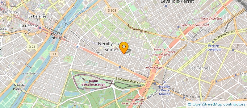 localisation de l'entreprise MONSIEUR JULES CECCALDI à NEUILLY-SUR-SEINE