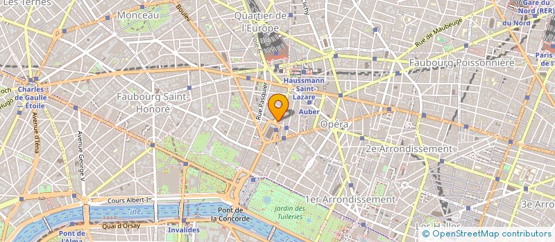 localisation de l'entreprise MONSIEUR JULES CERESA  PARIS