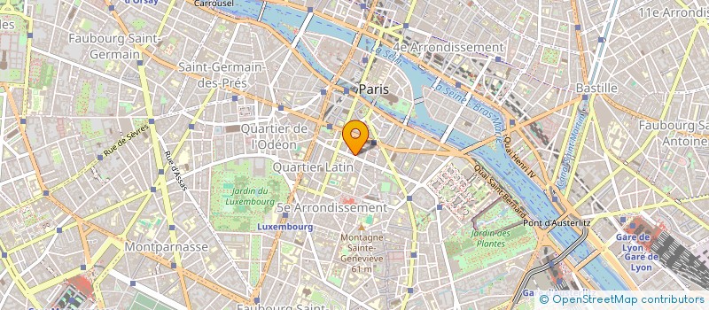 localisation de l'entreprise MONSIEUR JULES CHAPUS  PARIS