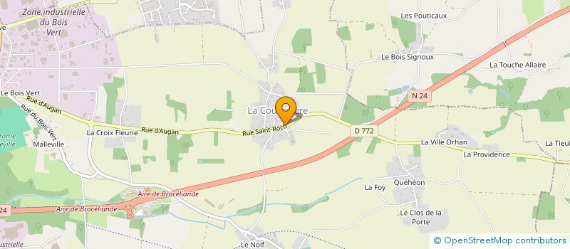 localisation de l'entreprise MONSIEUR JULES CHASSANY  PLOERMEL