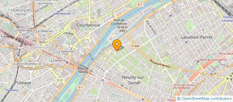 localisation de l'entreprise MONSIEUR JULES CHATILLON à NEUILLY-SUR-SEINE