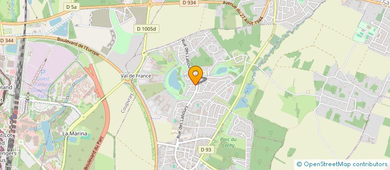 localisation de l'entreprise MONSIEUR JULES CHAUMET  MAGNY-LE-HONGRE