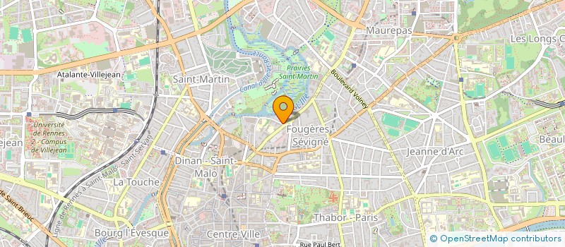 localisation de l'entreprise MONSIEUR JULES CHERBONNEAU à RENNES