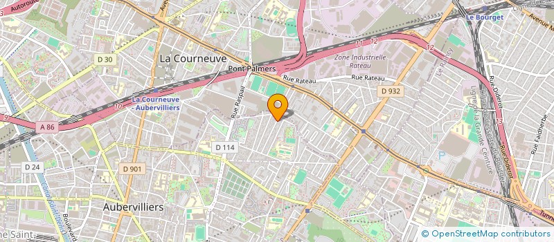 localisation de l'entreprise MONSIEUR JULES CHERKI  AUBERVILLIERS